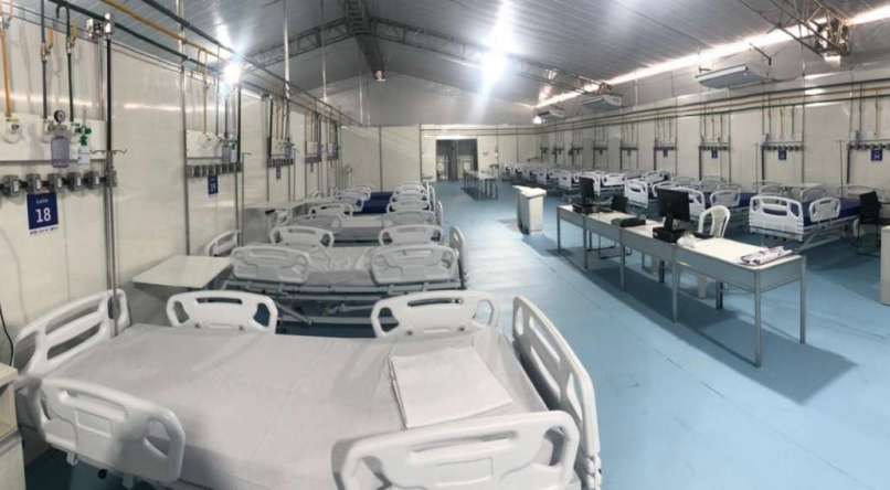 Hospital de Campanha de Caruaru ganha mais 10 leitos de UTI a partir desta segunda (14) Hospital de Campanha de Caruaru ganha mais 10 leitos de UTI a partir desta segunda (14)