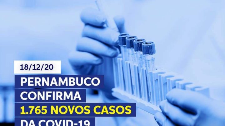 Pernambuco registra mais de 1.700 novos casos de Covid-19 e mais de 20 novas mortes
