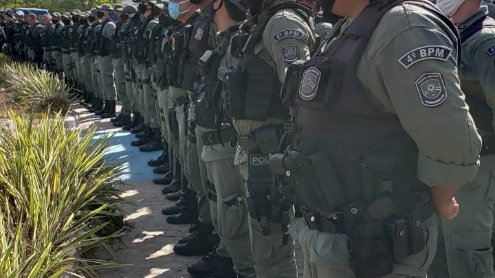 Polícia Militar realiza em Caruaru a Operação Impacto Integrado para inibir roubos