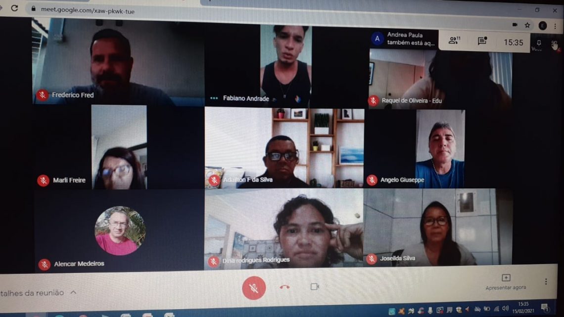 SINTEDUC se reúne virtualmente com a secretária de educação e propõe comissão para acompanhamento da volta às aulas presenciais SINTEDUC se reúne virtualmente com a secretária de educação e propõe comissão para acompanhamento da volta às aulas presenciais