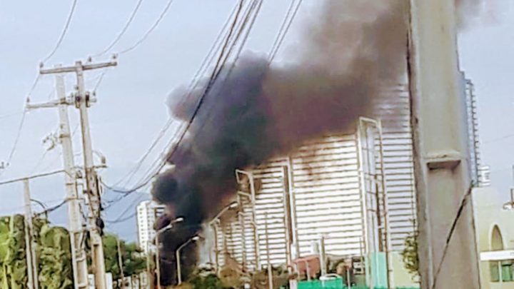 Protesto na PE-95 em Caruaru devido a falta de lombadas e saneamento