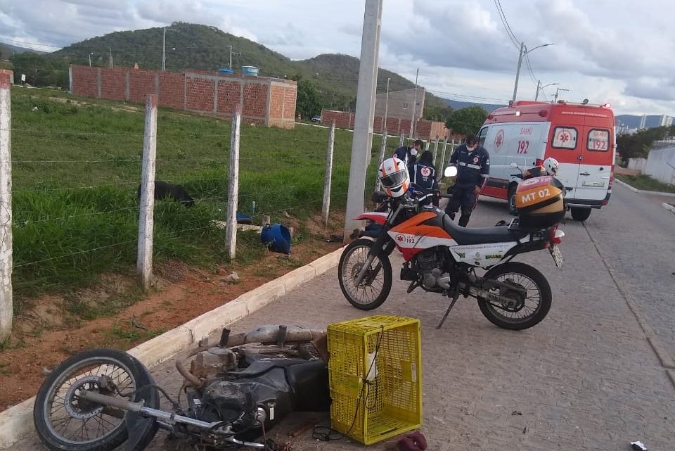 Adolescente de 17 anos morre em acidente de moto em Caruaru