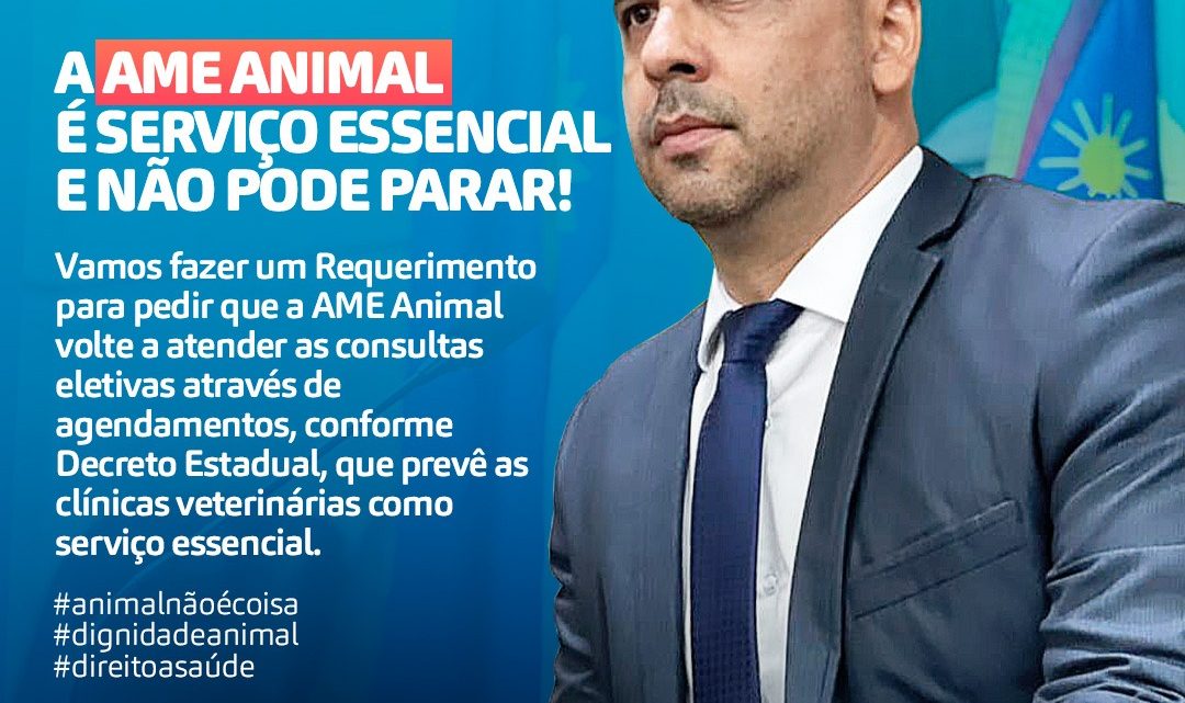 Ame Animal tem alguns serviços suspensos e Anderson Correia pede que a decisão seja revogada