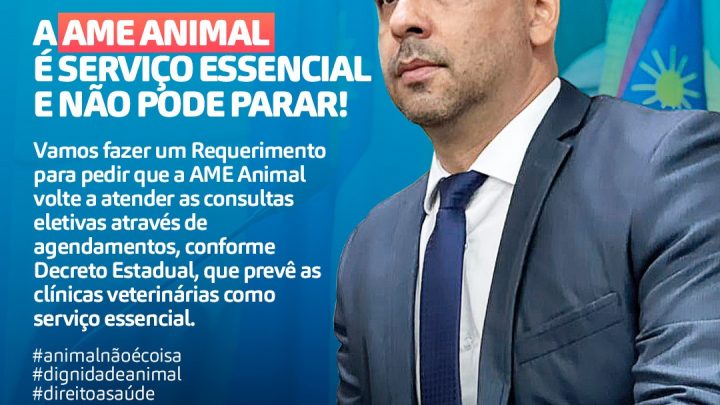 Ame Animal tem alguns serviços suspensos e Anderson Correia pede que a decisão seja revogada