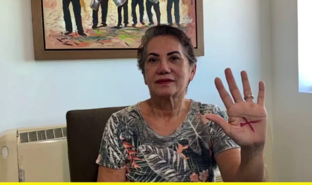 MDB mulher apoia Campanha Sinal Vermelho de socorro às mulheres vítimas de violência doméstica