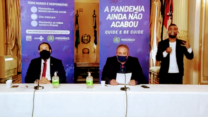 Covid-19: PE registra os piores indicadores de 2021 na última semana e agravamento da situação epidemiológica