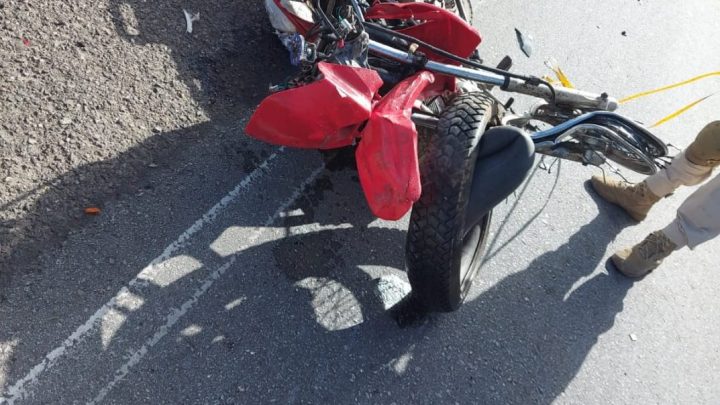 Acidente entre moto e caminhão com vítima fatal na BR 232