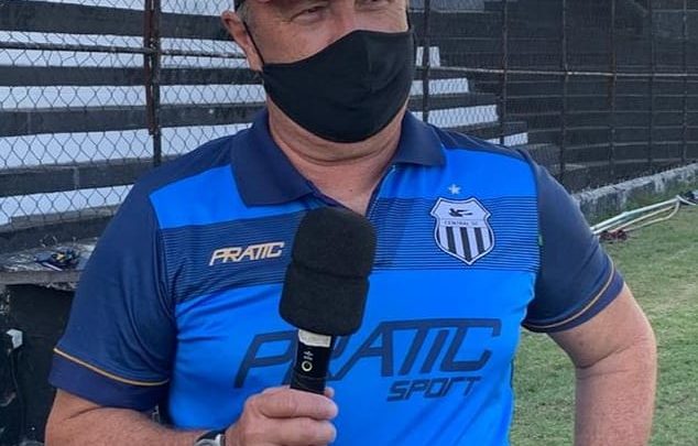 Técnico Pedro Manta é demitido pelo Comitê Gestor de futebol do Central