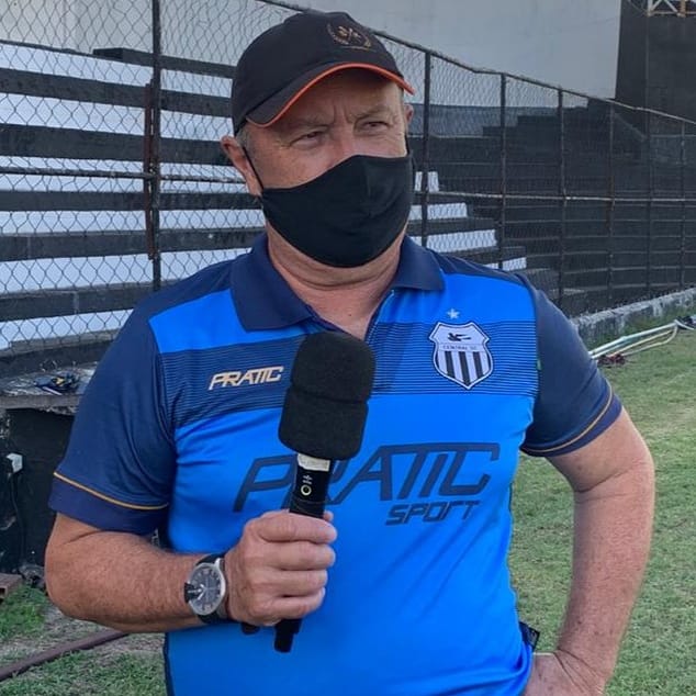 Técnico Pedro Manta é demitido pelo Comitê Gestor de futebol do Central