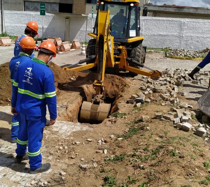 Tem início obras de saneamento na 4ª CIRETRAN em Caruaru