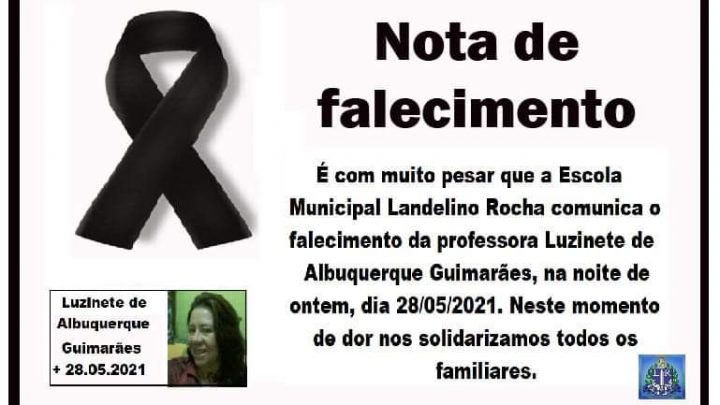 Morre professora da rede municipal de Caruaru vitima de covid-19