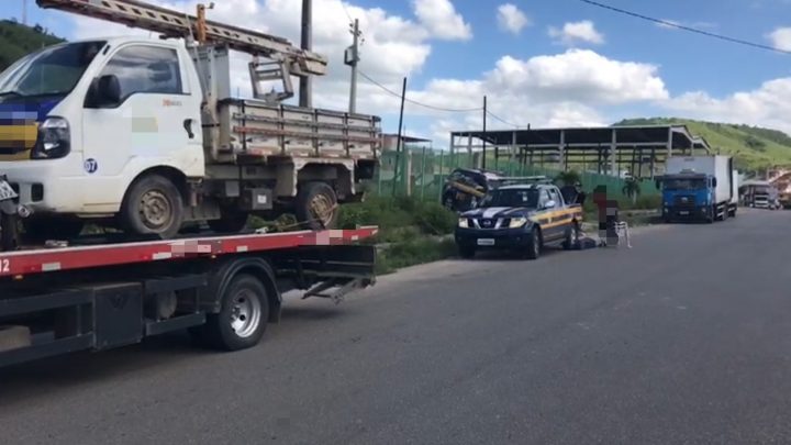 Fiscalização recolhe 16 veículos e registra 41 toneladas de excesso de peso no Agreste e Zona da Mata