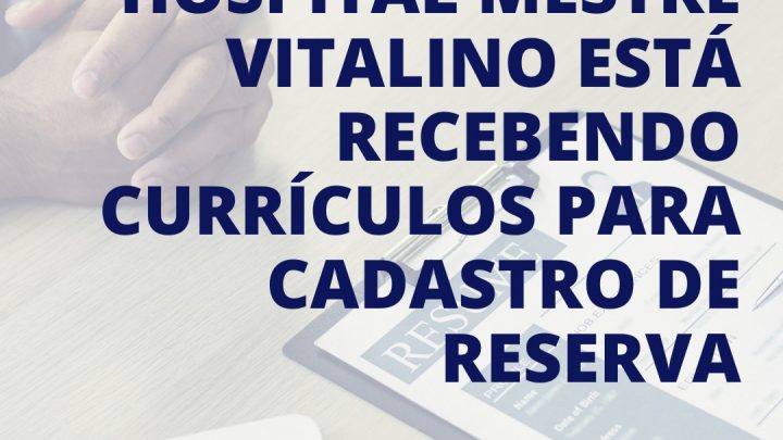 HMV recebe currículos para cadastro de reserva e Hospital de Campanha ganha novos leitos de UTI Covid