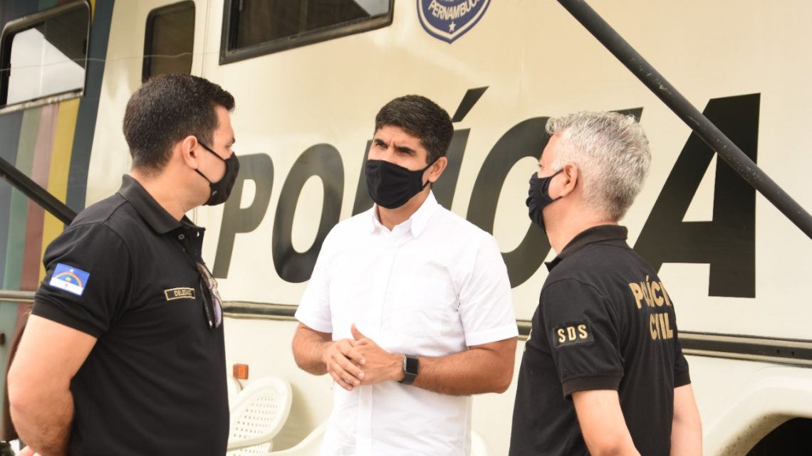 Erick Lessa visita operação da Polícia Civil e destaca a necessidade de vacinar Guardas Municipais