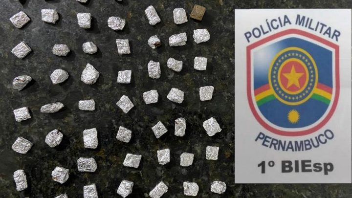 Adolescente é apreendido com drogas em frente a delegacia em Caruaru