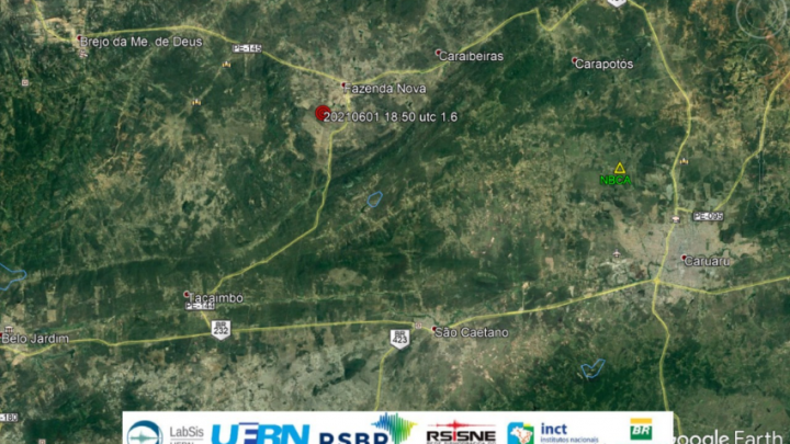 Terra volta a tremer no Agreste de Pernambuco