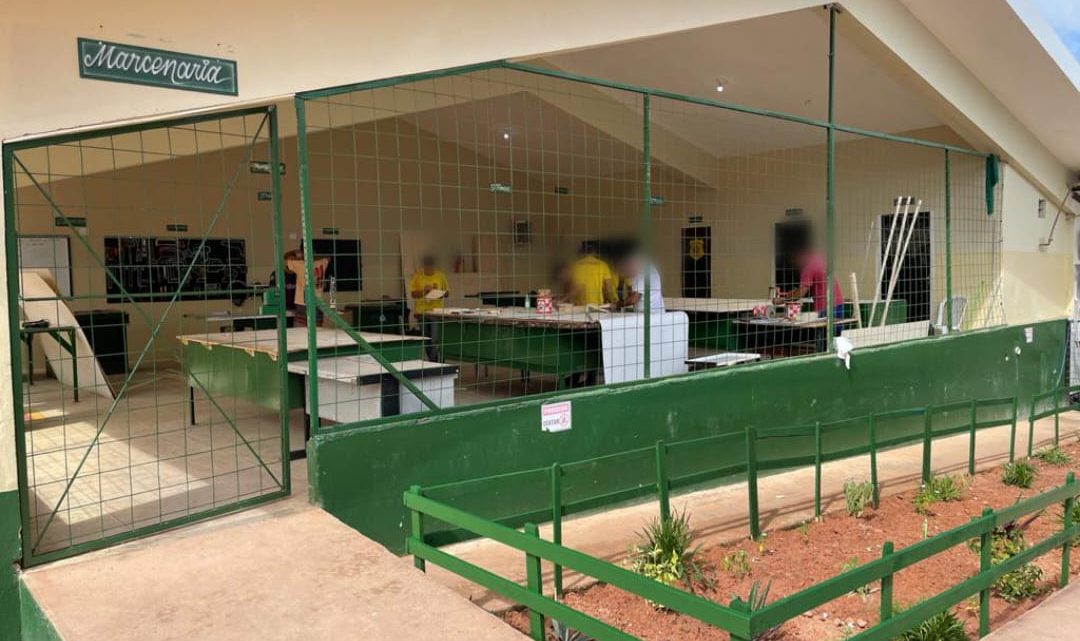 Detentos de Presídio em Pernambuco ganham marcenaria toda reformada