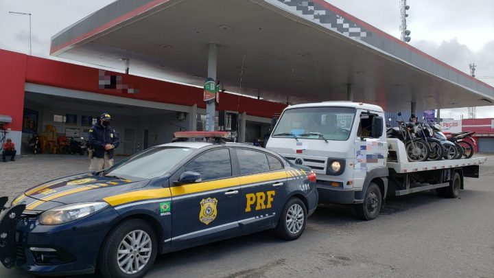 PRF-PE recolhe 200 veículos irregulares e detém 11 pessoas durante operação