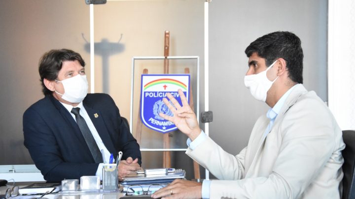 Deputado Erick Lessa intensifica articulações por mais segurança no Agreste