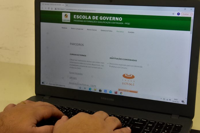 Prefeitura de Caruaru abre inscrições para três cursos da Escola de Governo