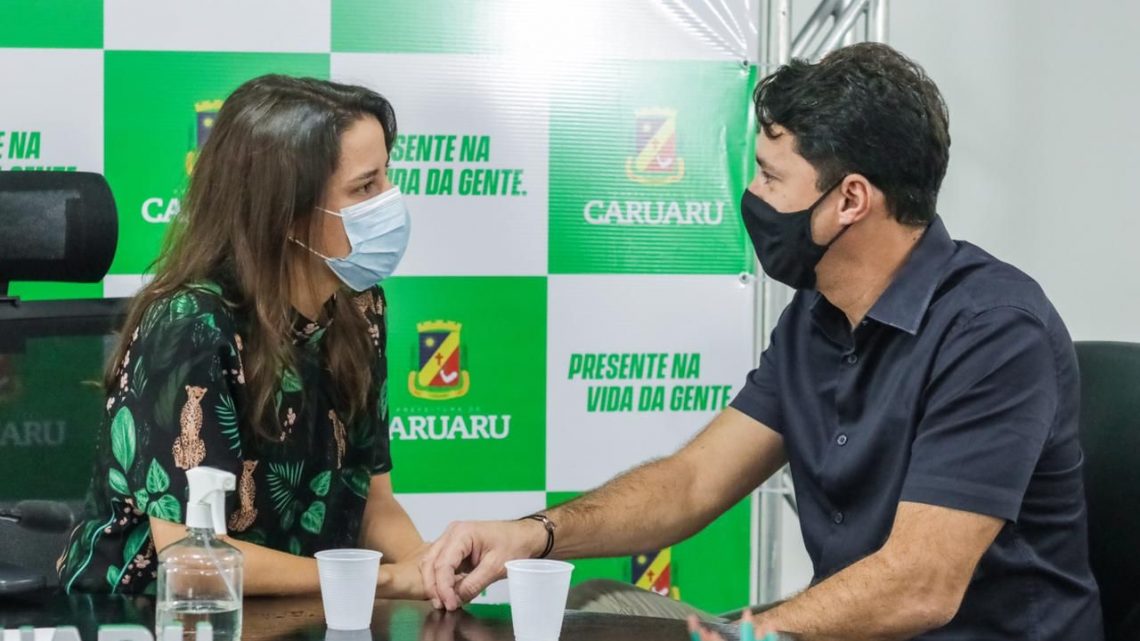 Raquel Lyra tem agenda com Anderson Ferreira e com presidente do TJPE
