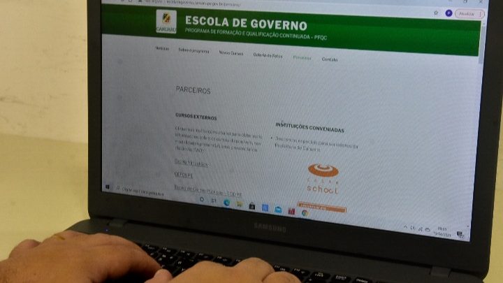 Escola de Governo oferece cursos gratuitos para servidores da Prefeitura
