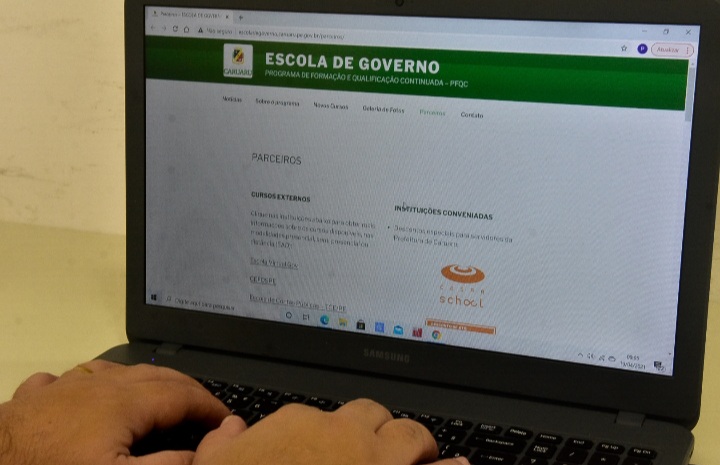 Escola de Governo oferece cursos gratuitos para servidores da Prefeitura Escola de Governo oferece cursos gratuitos para servidores da Prefeitura
