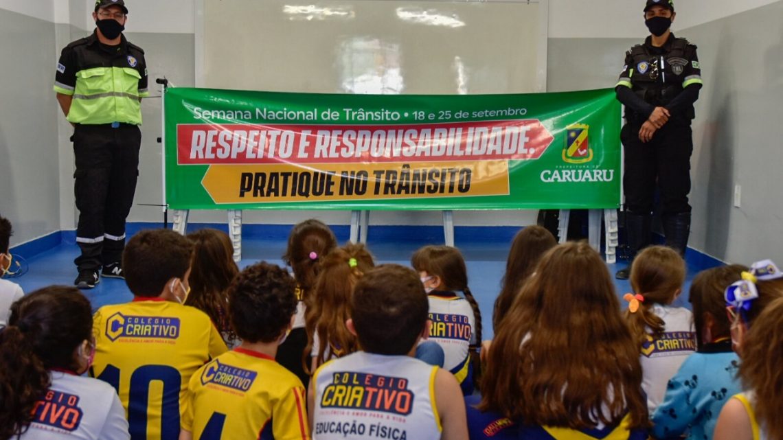 Semana Nacional de Trânsito com palestras educativas em Caruaru seguem até terça-feira (28) Semana Nacional de Trânsito com palestras educativas em Caruaru seguem até terça-feira (28)