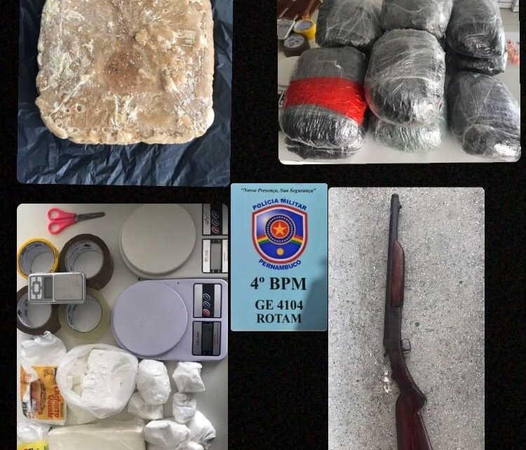Mulher é presa com farta carga de drogas em Caruaru Mulher é presa com farta carga de drogas em Caruaru