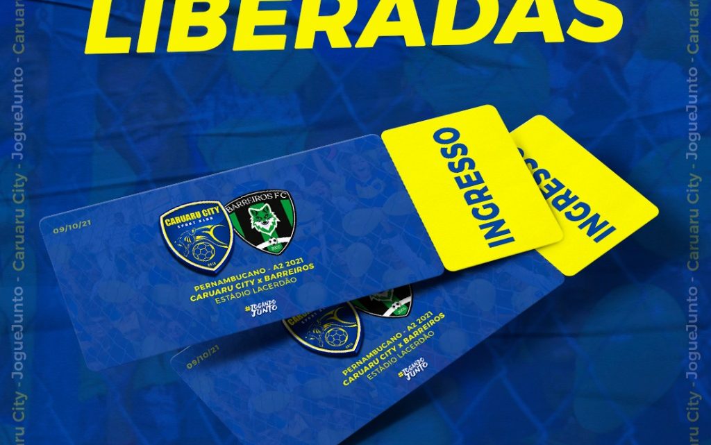 Caruaru City abre venda de ingressos para jogo contra o Barreiros no Lacerdão