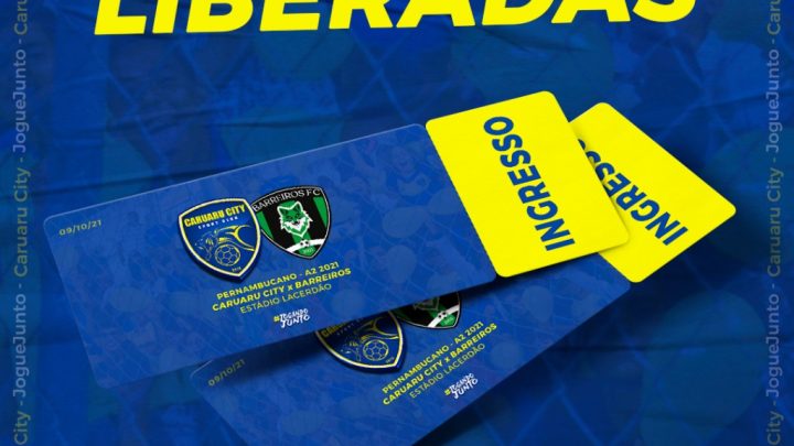 Caruaru City abre venda de ingressos para jogo contra o Barreiros no Lacerdão