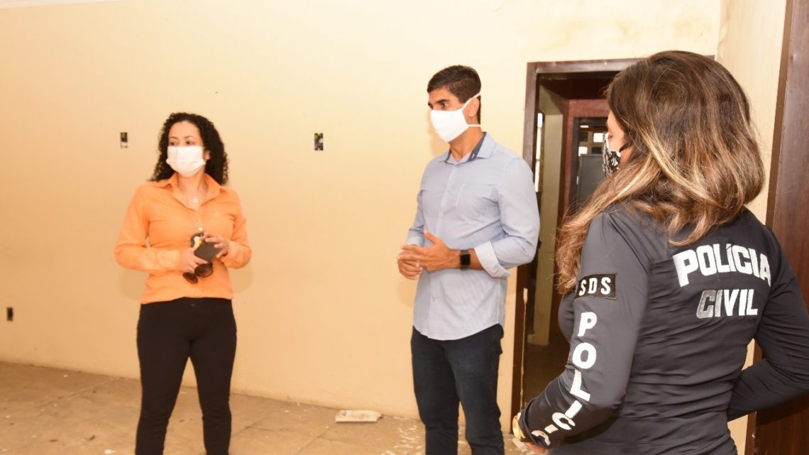 Erick Lessa agradece pelo início das obras da nova Delegacia da Mulher
