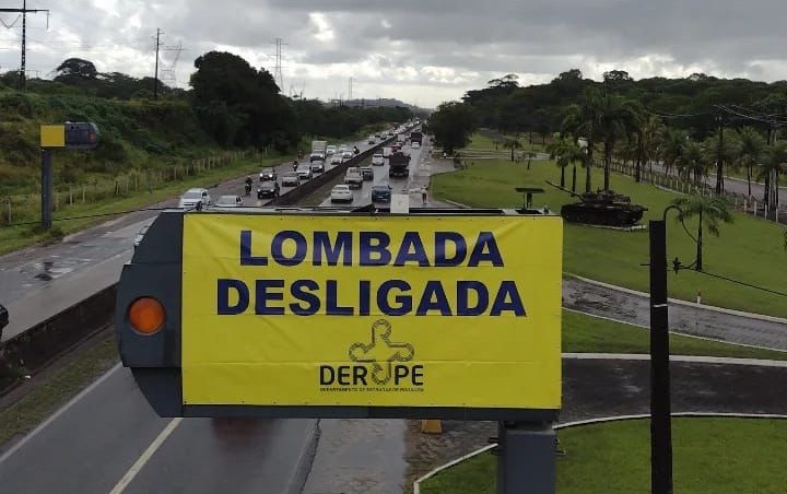DER mantém lombadas eletrônicas desligadas no feriado de Nossa Senhora Aparecida DER mantém lombadas eletrônicas desligadas no feriado de Nossa Senhora Aparecida