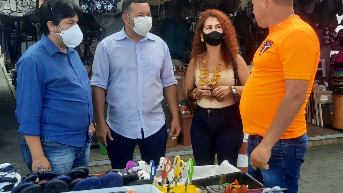 Parque 18 de Maio recebe visita de vereadores da oposição Parque 18 de Maio recebe visita de vereadores da oposição