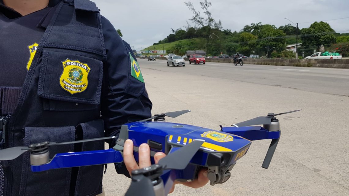 PRF usa drones para mapear fatores de risco de acidentes em Pernambuco