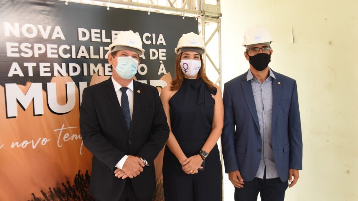 Erick Lessa promove visita técnica às futuras instalações da Delegacia da Mulher Erick Lessa promove visita técnica às futuras instalações da Delegacia da Mulher