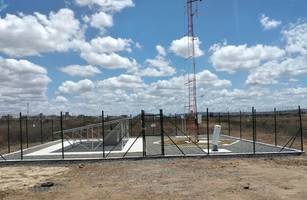 Estação meteorológica é instalada no Aeroporto de Caruaru