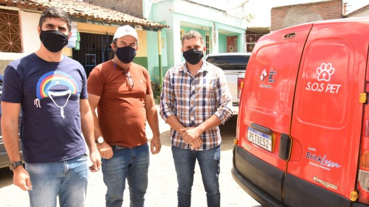 Erick Lessa apoia causa animal em Bezerros