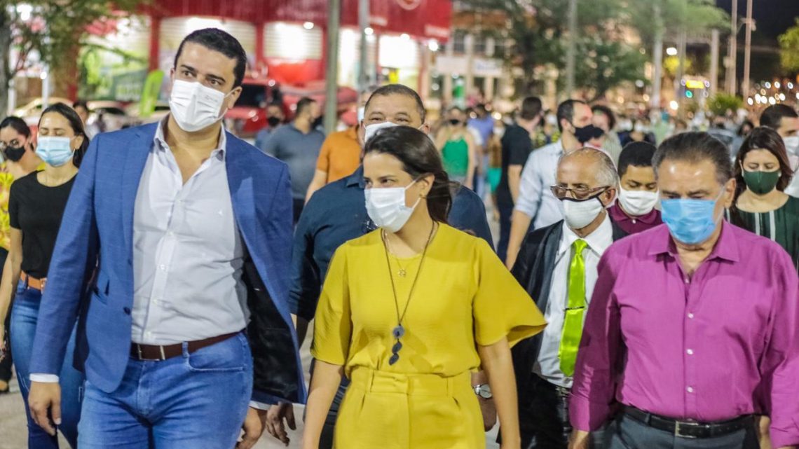 Raquel Lyra entrega requalificação do pátio da Estação Ferroviária de Caruaru