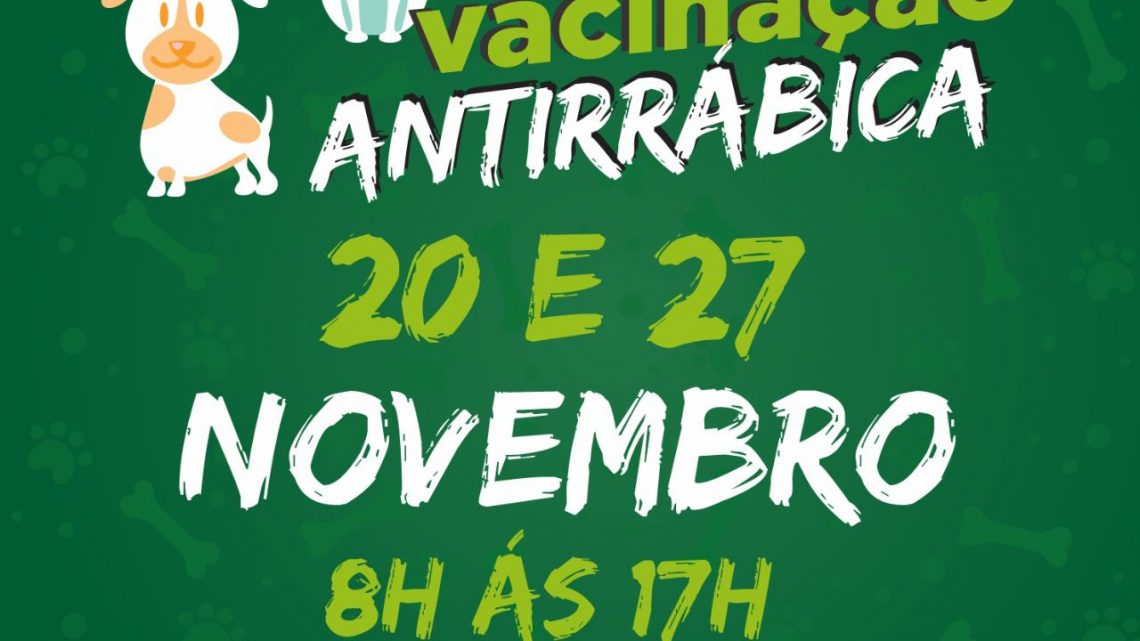 Vacinação antirrábica em Caruaru neste sábado (20)