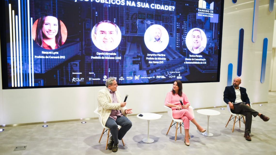Raquel Lyra participa de painel no lançamento do Ranking de Competitividade dos Municípios 2021