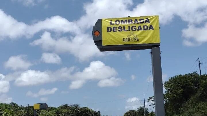 DER desliga lombadas eletrônicas durante o feriado de Ano Novo