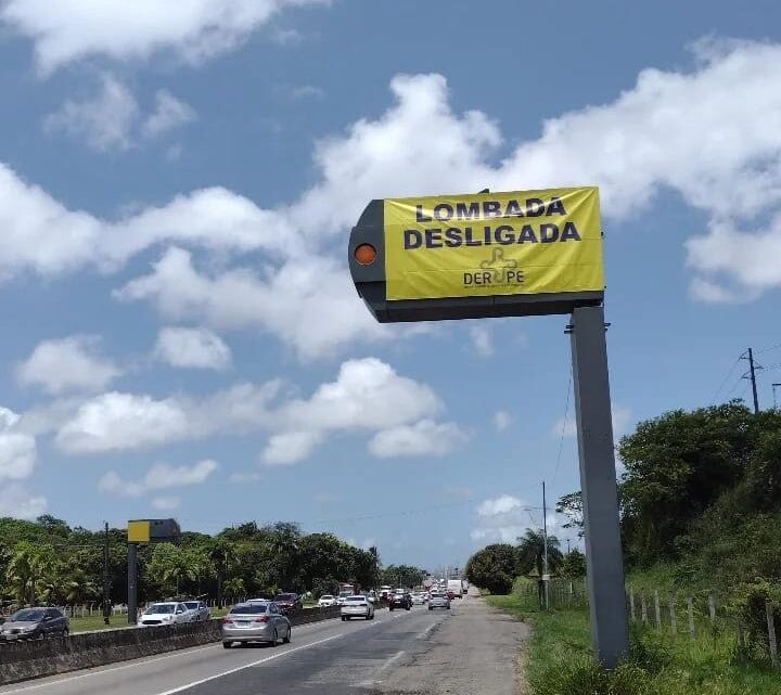 DER desliga lombadas eletrônicas durante o feriado de Ano Novo DER desliga lombadas eletrônicas durante o feriado de Ano Novo