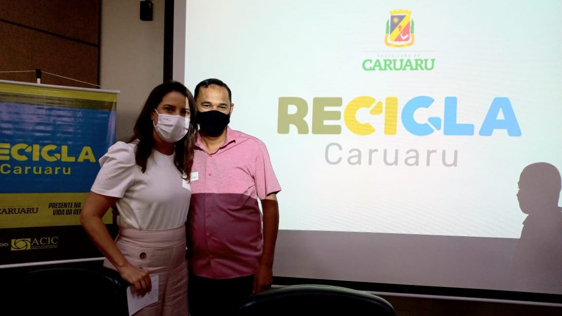 Vereador Irmão Ronaldo participa do lançamento do Recicla Caruaru