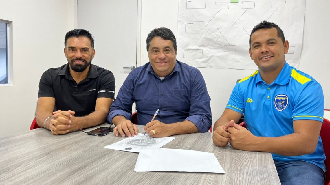 Caruaru City renova parceria com a Cazanova Construção para o Pernambucano Caruaru City renova parceria com a Cazanova Construção para o Pernambucano