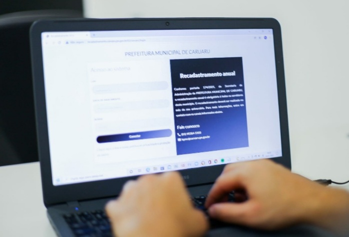 Servidores da Prefeitura de Caruaru nascidos em janeiro já podem realizar o Recadastramento 2022