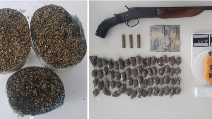 Homem é detido e arma e drogas são apreendidas em Caruaru