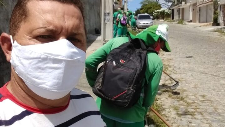 Prefeitura faz limpeza e capinação de todas as ruas do bairro Petrópolis a pedido do vereador Carlinhos da Ceaca