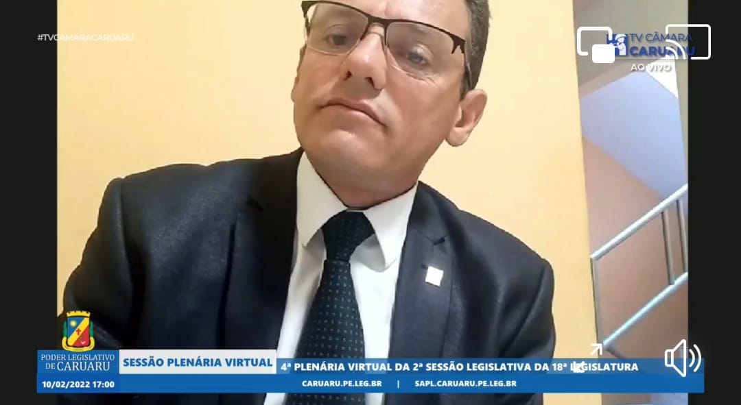 Vereador Galego de Lajes cobra saneamento na tribuna mais uma vez ao secretário de Obras Rodrigo Miranda
