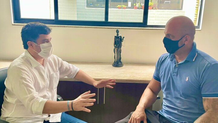 Em reunião com Eduardo da Fonte, Anderson Correia fala sobre projeções políticas e planeja futuro